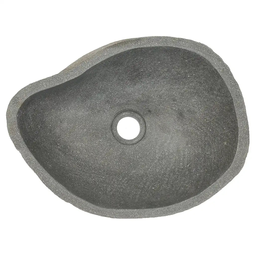Lavandino in Pietra di Fiume Ovale 37-46 cm  cod mxl 53995