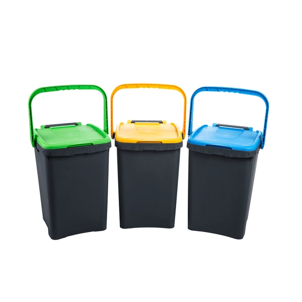 PATTUMIERA ECOPLUS 20 lt - cm 34,5x34,5x34,5h