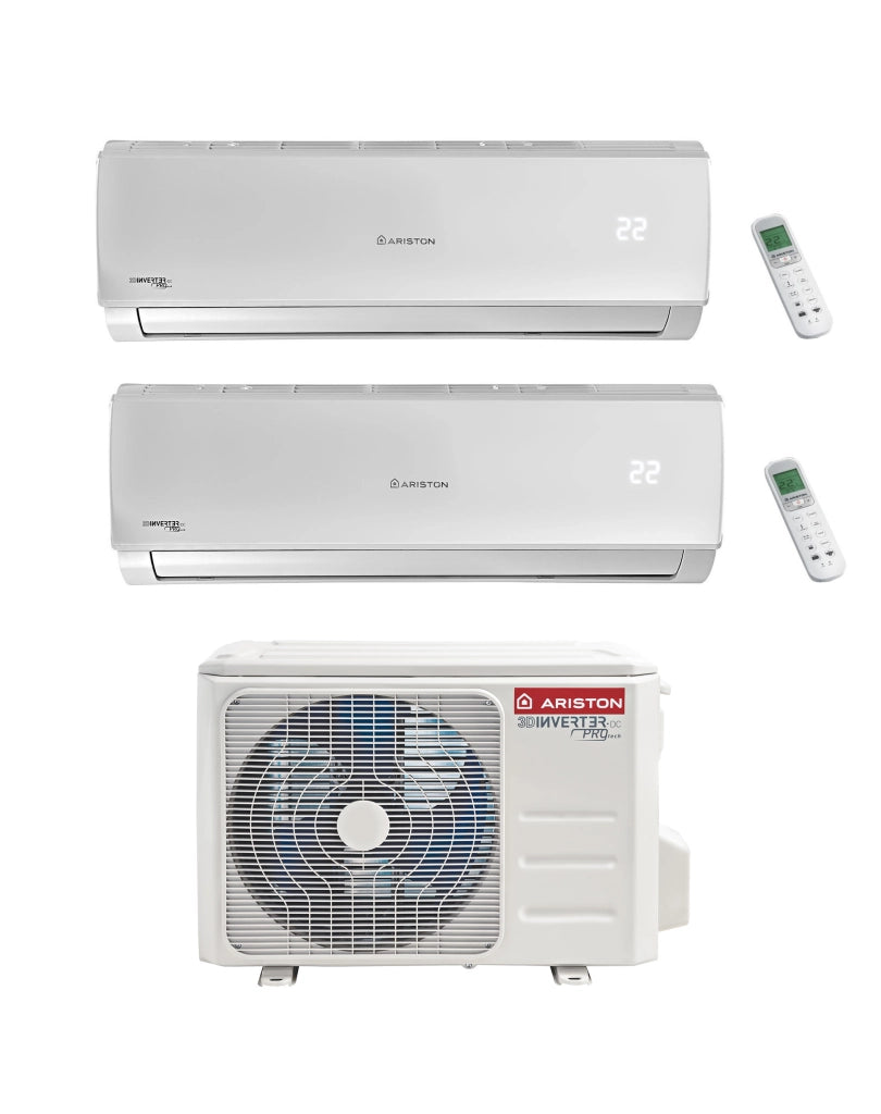 Condizionatore Dual Split Ariston Alys Plus 9+9 con Dual C 50 XD0-O R-32 Wi-Fi Optional