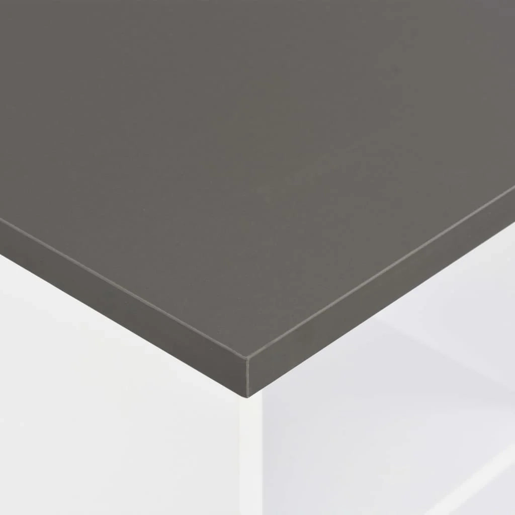 Tavolo alto stile bar/bistrot bianco 110 cm 0902057