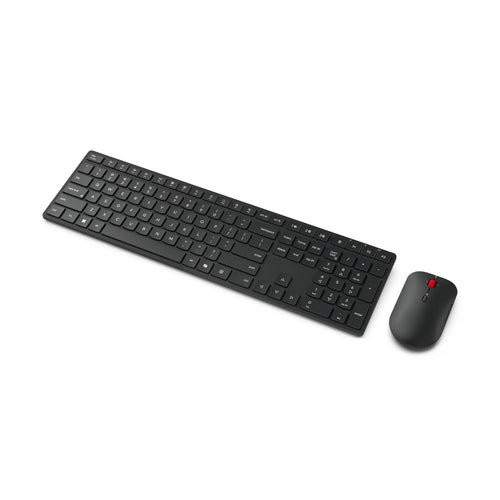 Lenovo 4X31S04814 tastiera Mouse incluso Ufficio RF senza fili + Bluetooth Tedesco Nero