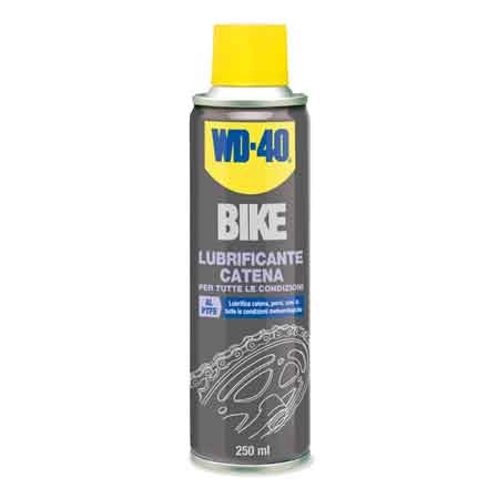 LUBRIFICANTE CATENA PER BICI 'WD-40' 250 ml - per tutte le condizioni - WD-40