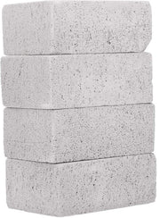 Blocco di pulizia 4 pezzi - Pietra di pulizia per fornelli - Pietra di pulizia per griglia - Blocco di pulizia - 300g - 9,5x4x7cm