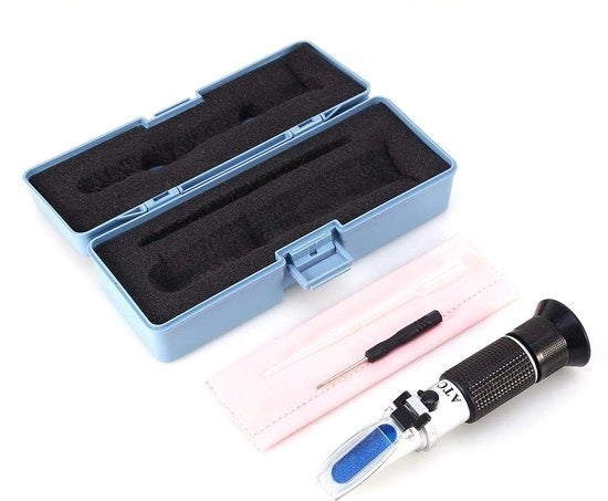 Rifratometro 4 in 1 - Tester per antivita e fluido di raffreddamento - Batteria e solvente per auto e motociclo