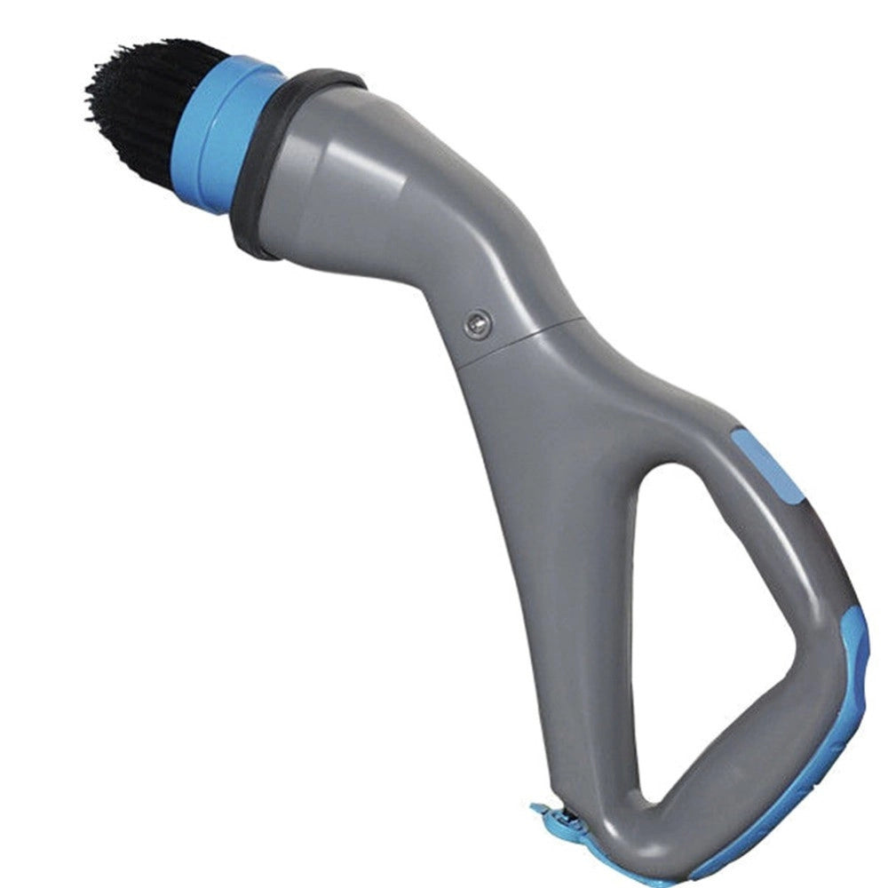 Trade Shop - Spazzolone Spazzola Rotante Cordless Ricaricabile Per Pulizia Di Ogni Superficie -