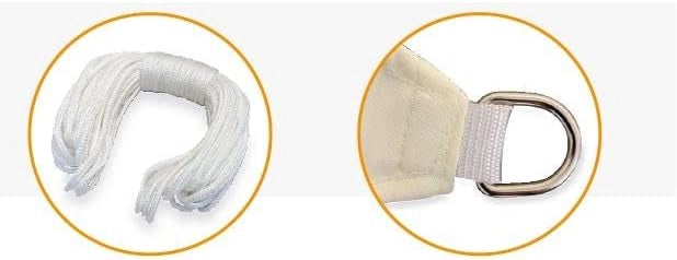 Tenda a Vela ombreggiante 300x300 cm beige T1699030
