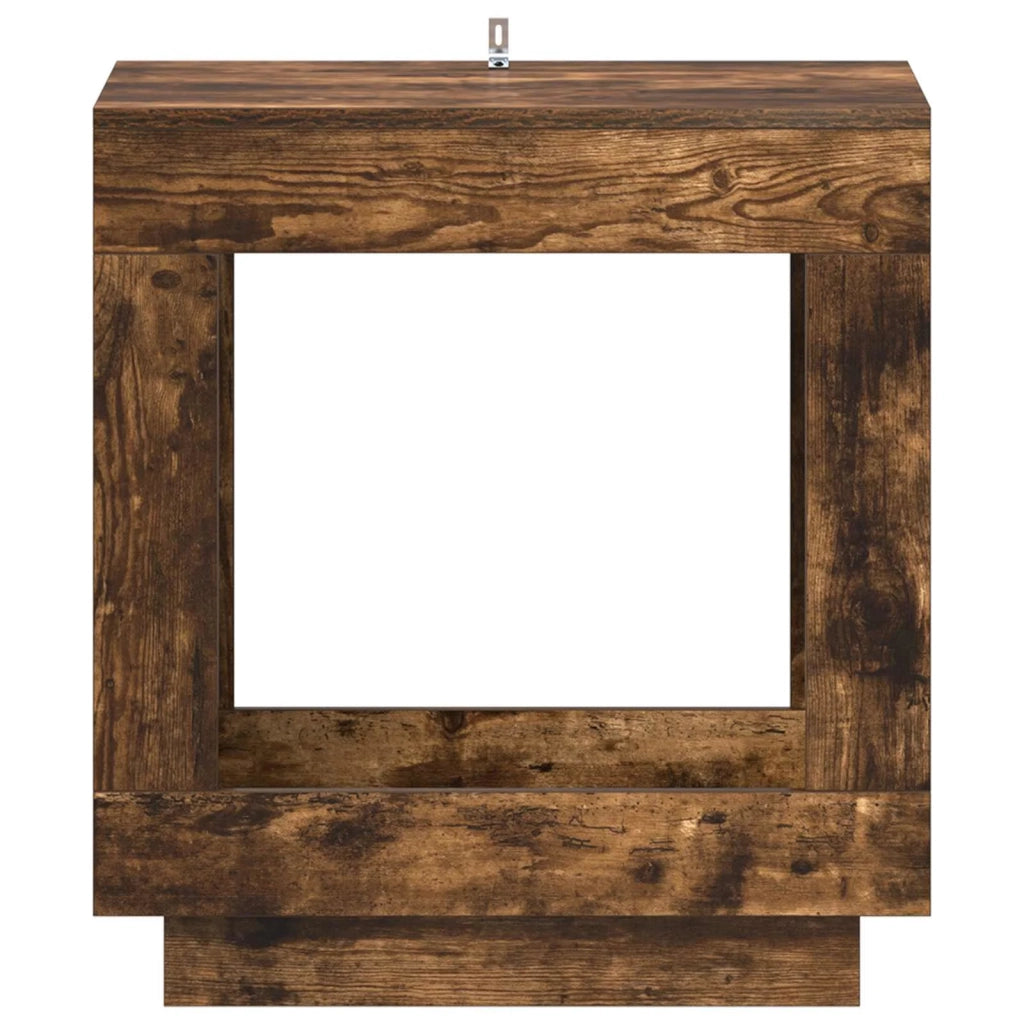 Tavolo laterale Rovere Fumo 60 x 40 x 65 cm