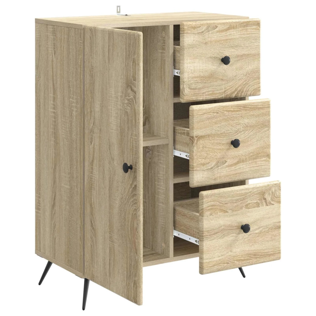 Credenza Rovere Sonoma 66 x 34,5 x 90 cm Legno ingegnerizzato 895547