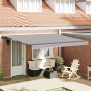 Struttura della tenda Grigio chiaro 400 × 300 cm 3330653