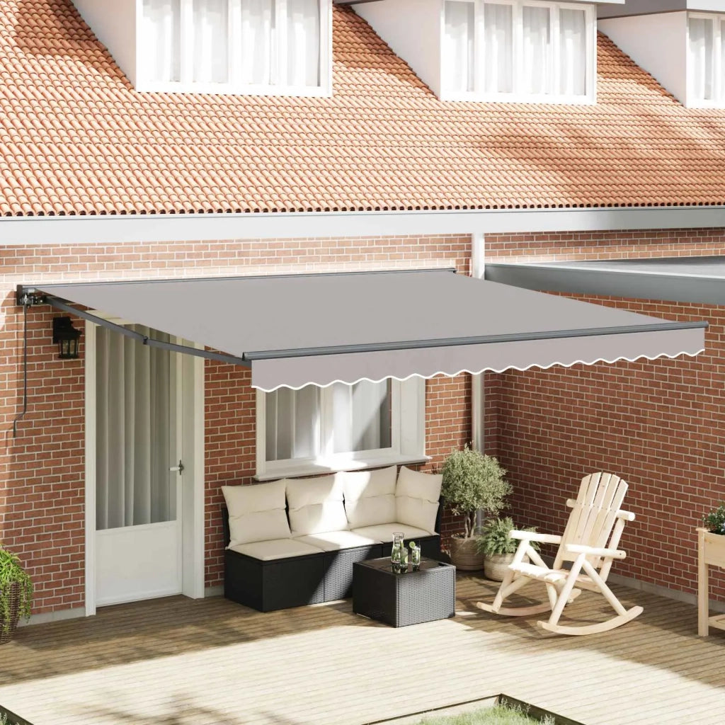 Struttura della tenda Grigio chiaro 400 × 300 cm 3330653
