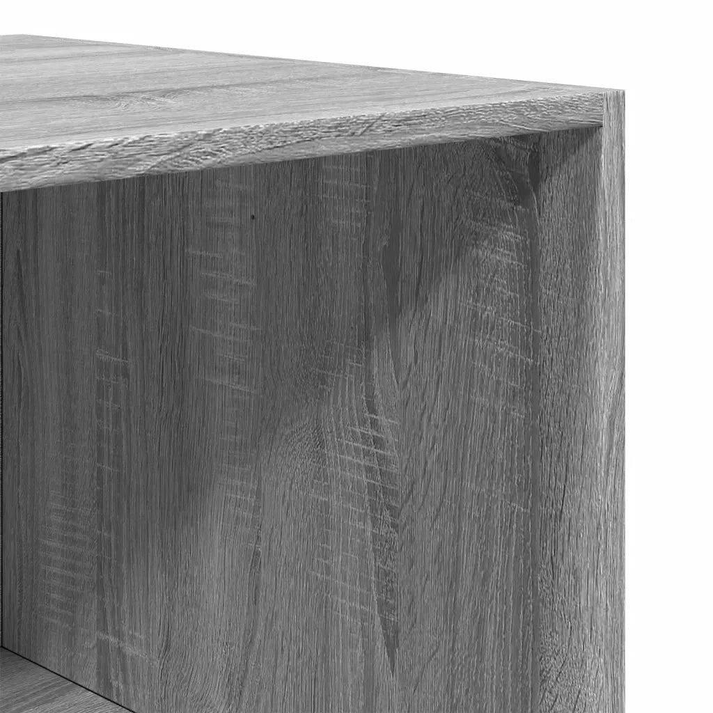 Armadio Grigio Sonoma 100x50x200 cm in Legno Multistrato 3307770