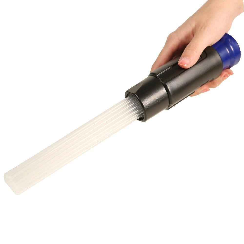 Trade Shop - Testina Universale Per Aspirapolvere Dust Daddy 30-35 Mm Dusty Brush Spazzola -