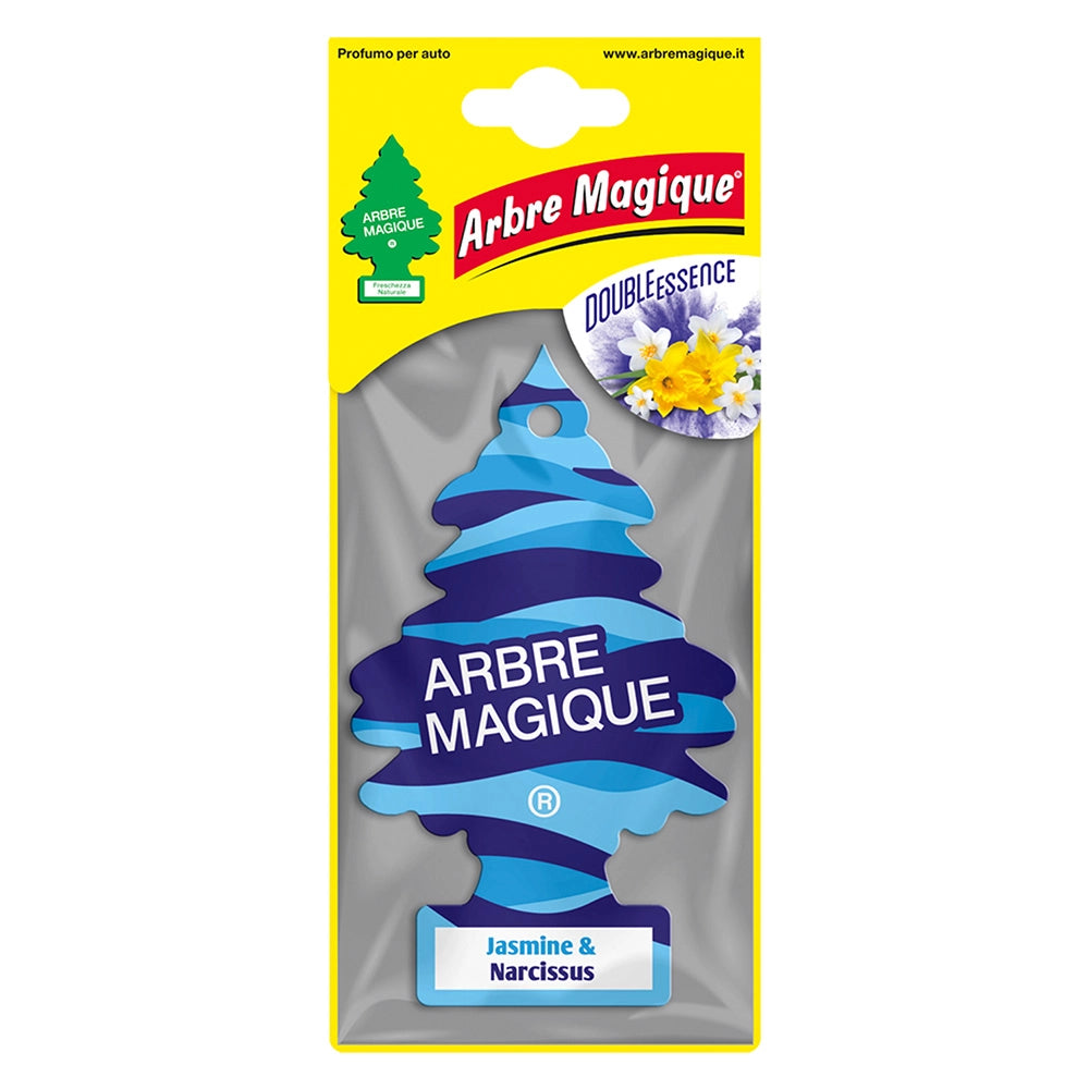 DEODORANTE AUTO 'ARBRE MAGIQUE' 'double essence' - jasmine e narcissus- 24 confezione  - BricoGo
