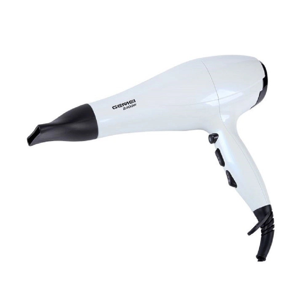 Trade Shop - Asciugacapelli Professionale Phon 2400 Watt Styling Capelli Diffussore Gm-105 -
