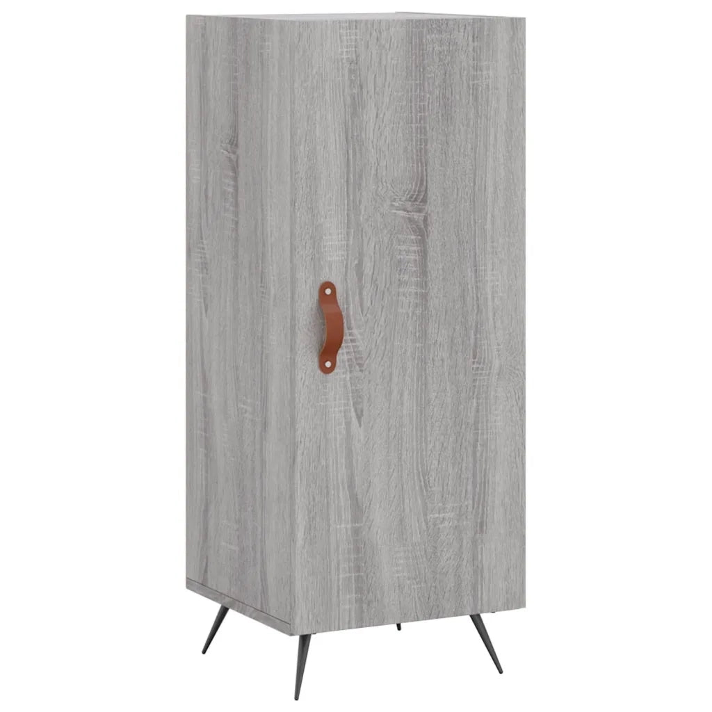Credenza Grigio Sonoma 34,5x34x90 cm in Legno Multistrato 828514