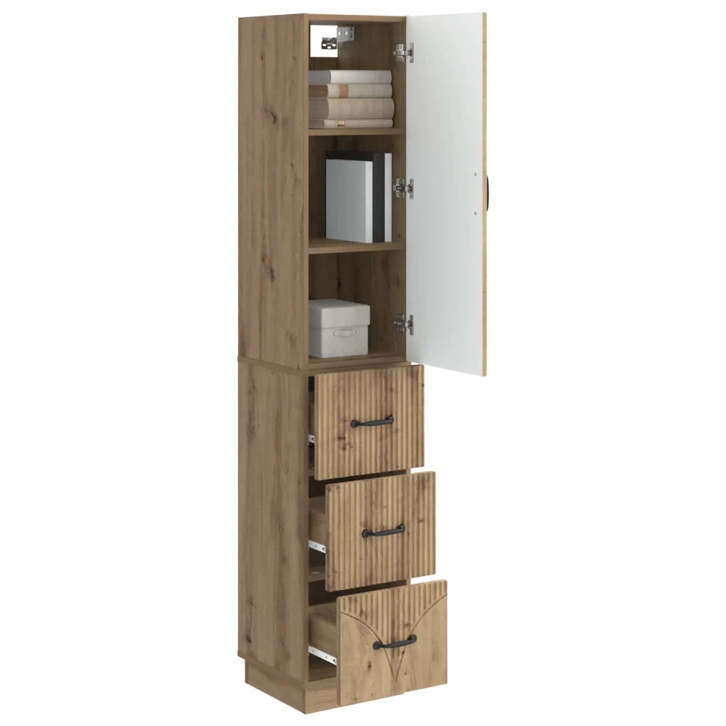 Set di armadi 2 pcs Rovere Artigianale 33 x 34,5 x 87 cm 3416816