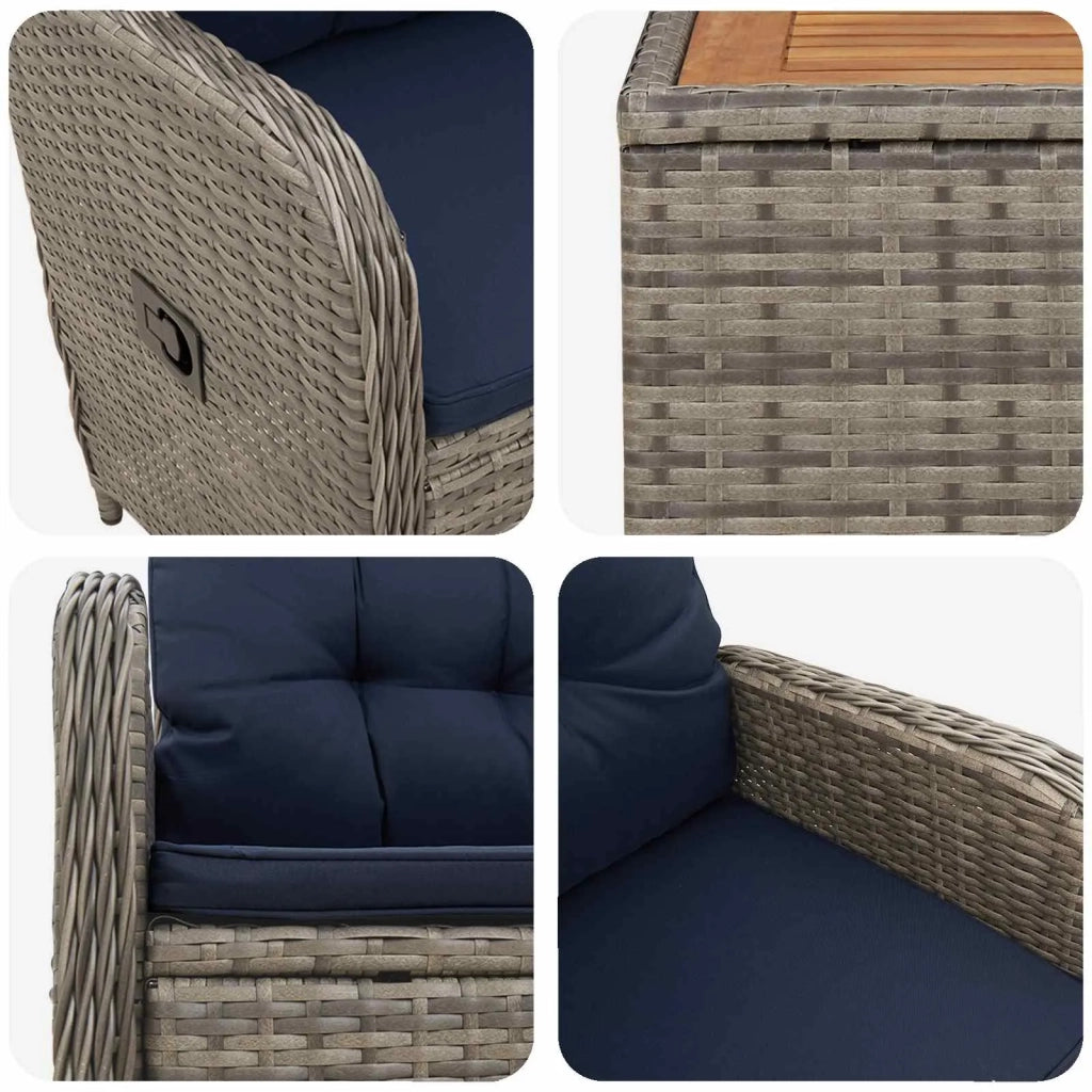 Set Lounge da Giardino 2 pz 3422360