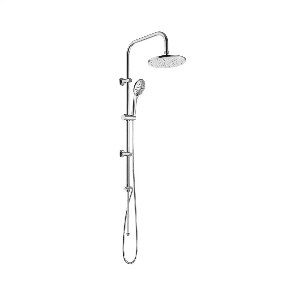 Colonna doccia in acciaio inox soffione 23 cm | Ticino