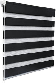 Tenda a rullo Zebra Roller Day and Night a doppio strato 75x150 Antracite 19_0000845