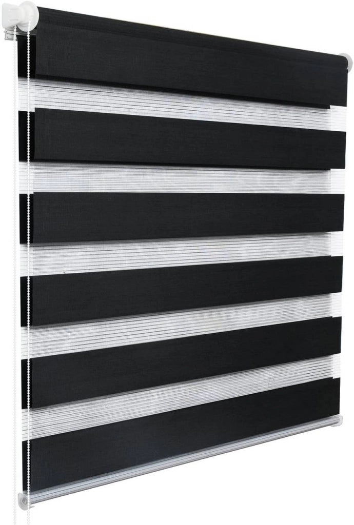 Tenda a rullo Zebra Roller Day and Night a doppio strato 75x150 Antracite 19_0000845