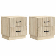 Armadio da Notte 2 pcs Rovere Sonoma 43 x 34,5 x 44,5 cm 895220