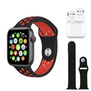Trade Shop - Smartwatch W26 Pro Max Impermeabile Auricolari Doppio Cinturino Fitness Sports -