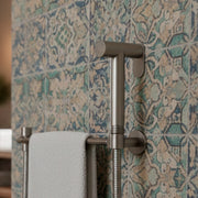 SINED Doccetta water Inox satinato in acciaio 316L con pulsante on-off ideale per igiene intima resistente e durevole attacco universale modello Levante