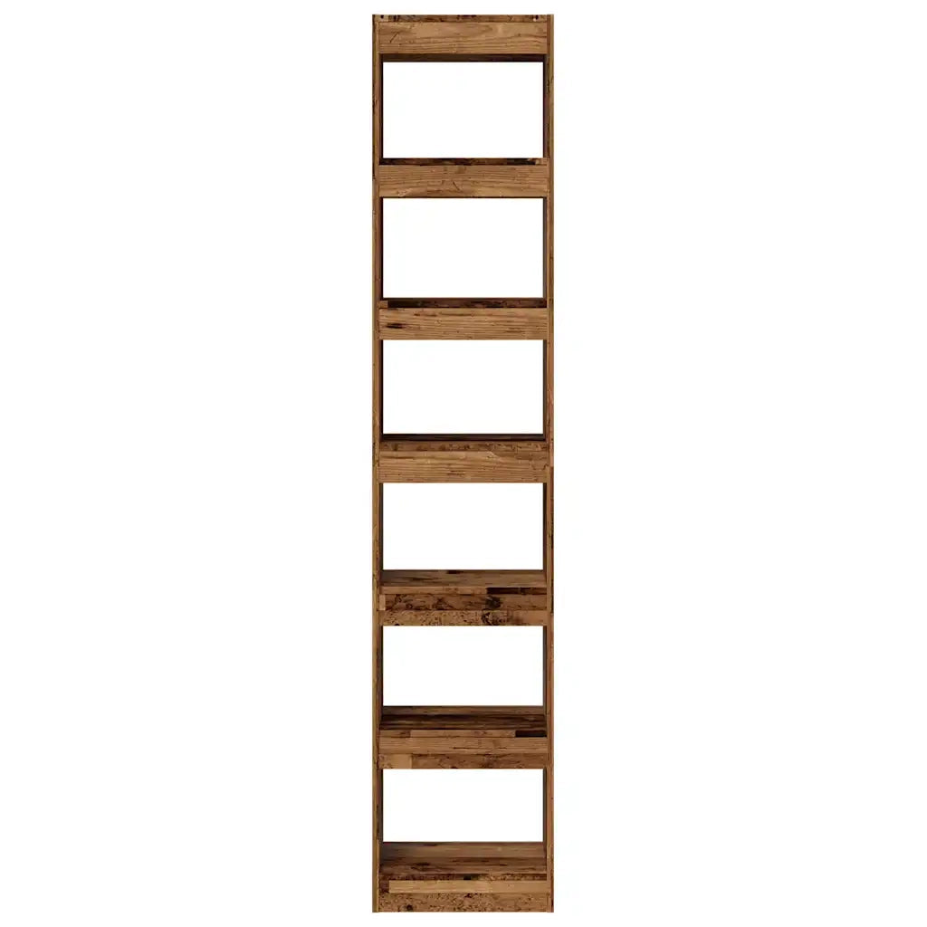 Libreria/Divisorio Legno Antico 40x30x198 cm