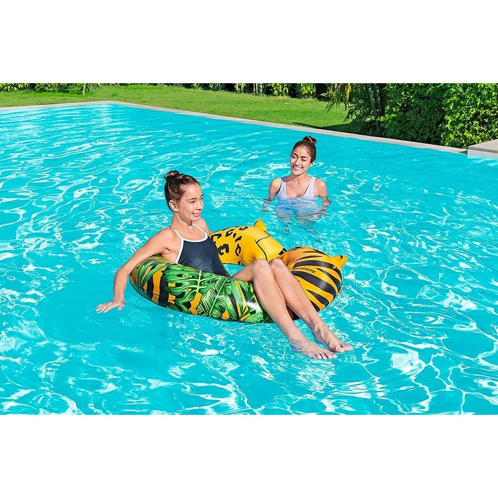 Trade Shop - Salvagente Aperto Fashion Jungle Dream 119cm Estate Spiaggia Lago Piscina 36360 -