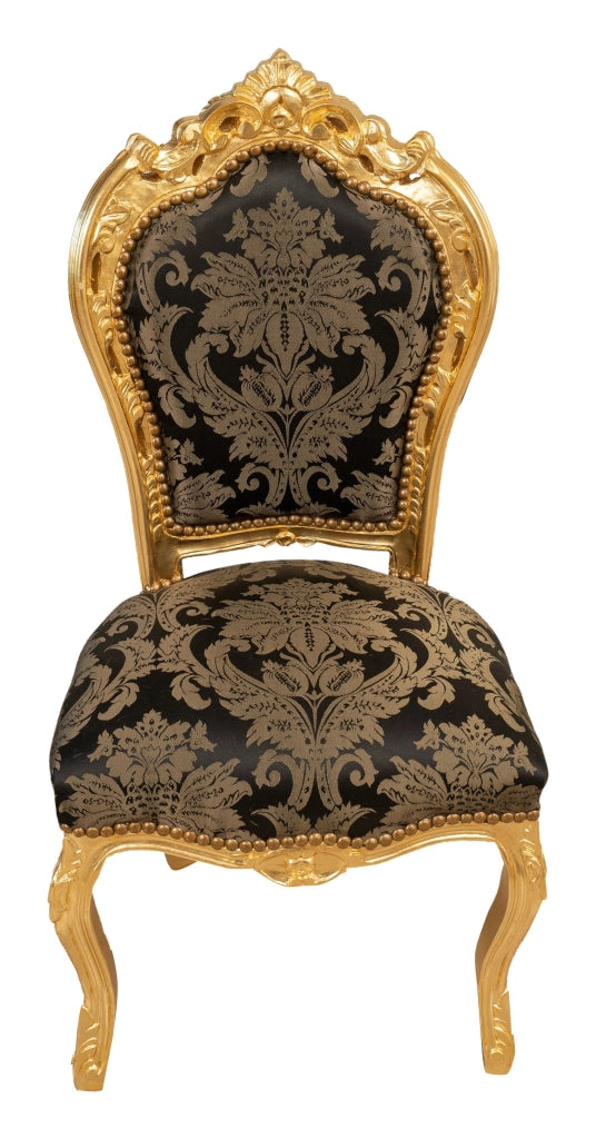 Biscottini Poltrona stile francese Luigi XVI in legno massello di faggio