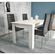 Tavolo Rettangolare Fisso cm. 110x80x75h spessore mm. 15