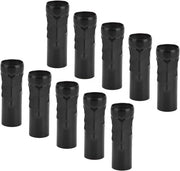 Set di Sostegno per Candela, 10 pezzi, Fodere in Metallo per Candela e Lampada a Stelo, adatto per Lampada da 25x80mm