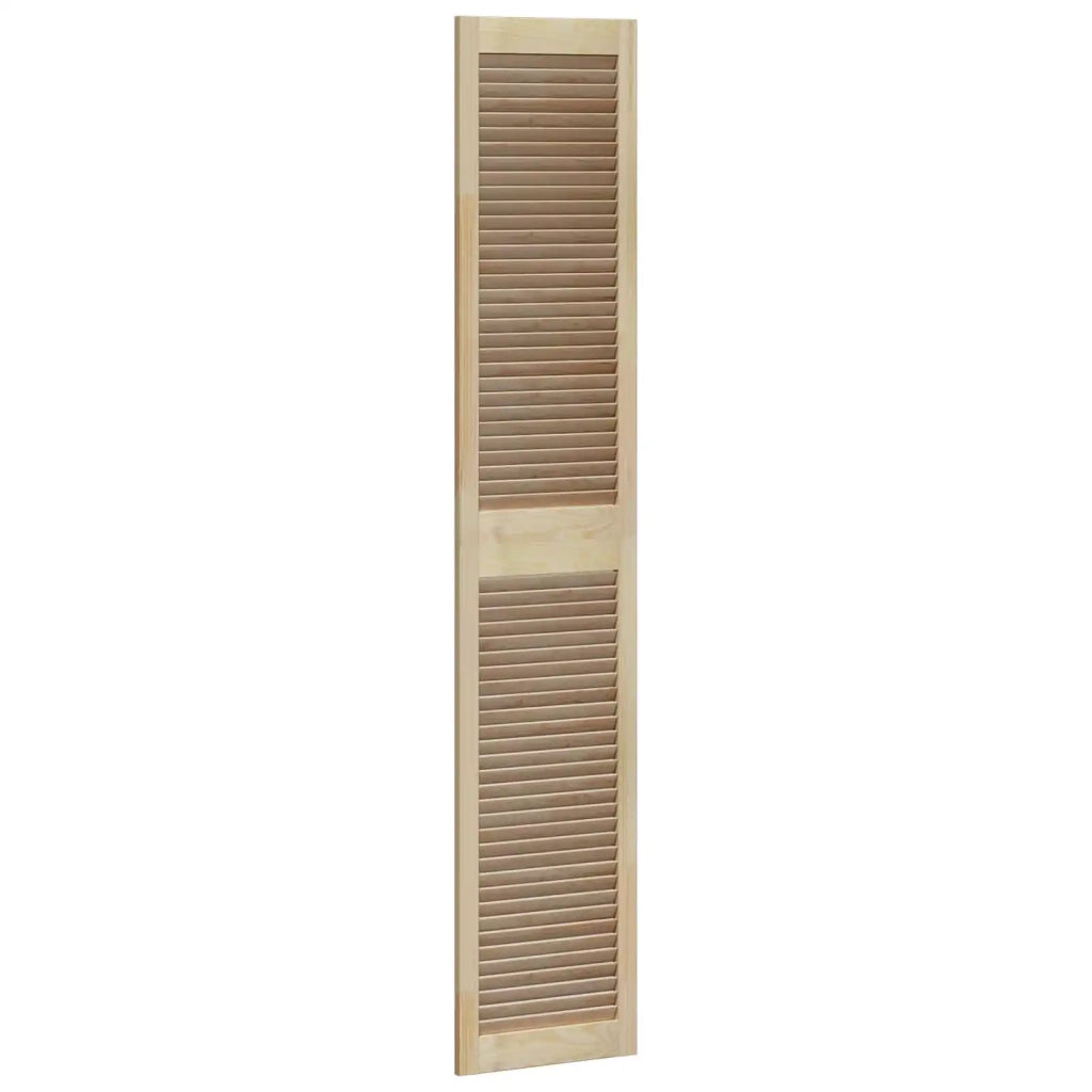 Porta per Armadio con porta 4 pcs Naturale 201 x 2,1 x 39,5 cm