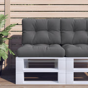 vidaXL Cuscino per Pallet Antracite 50x40x12 cm in Tessuto