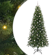 Albero di Natale | Decorazioni natalizie artificiale con 300 LED Verde 240 cm PE e PVC