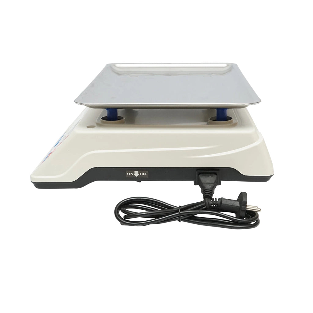 Bilancia elettronica con schermo LCD, portata 40 Kg con batteria da 4V Breckner Germany