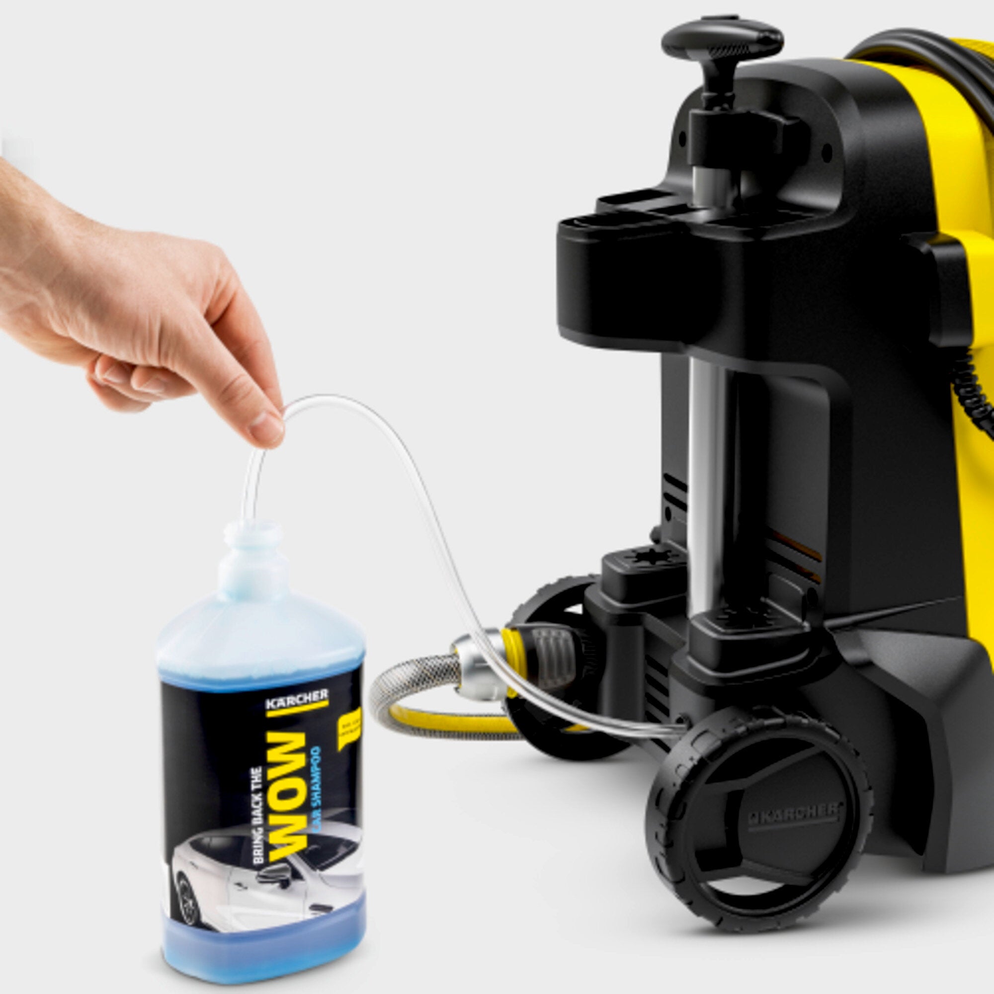 KARCHER Idropulitrice K 5 Classic Car & Home - Allacciamento elettrico: 220 – 240 / 50 – 60 V / Hz - Pressione: 20 – max. 145 / 2 – max. 14.5 bar / MPa - Portata: max. 500 l/h