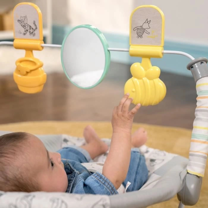 Sdraietta - DISNEY BABY - WINNIE THE POOH - Arco con giochi educativi removibili - Regolabile da 0 a 6 mesi