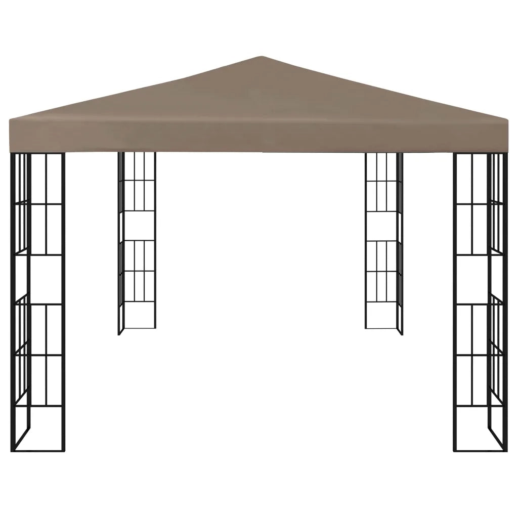 Gazebo 4x3 m Grigio Talpa