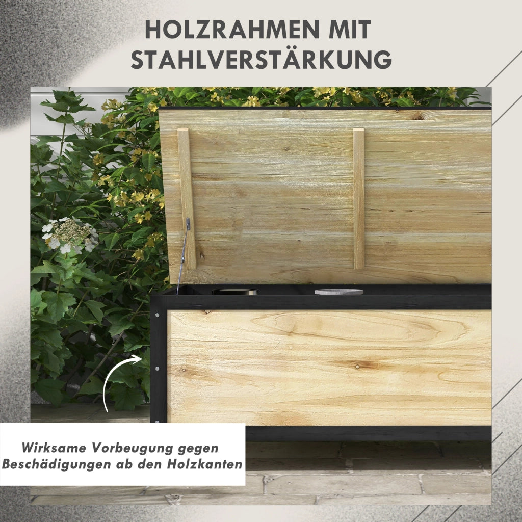 CASSETTONE PORTAOGGETTI 121 L 100x50x43 cm Legno Naturale