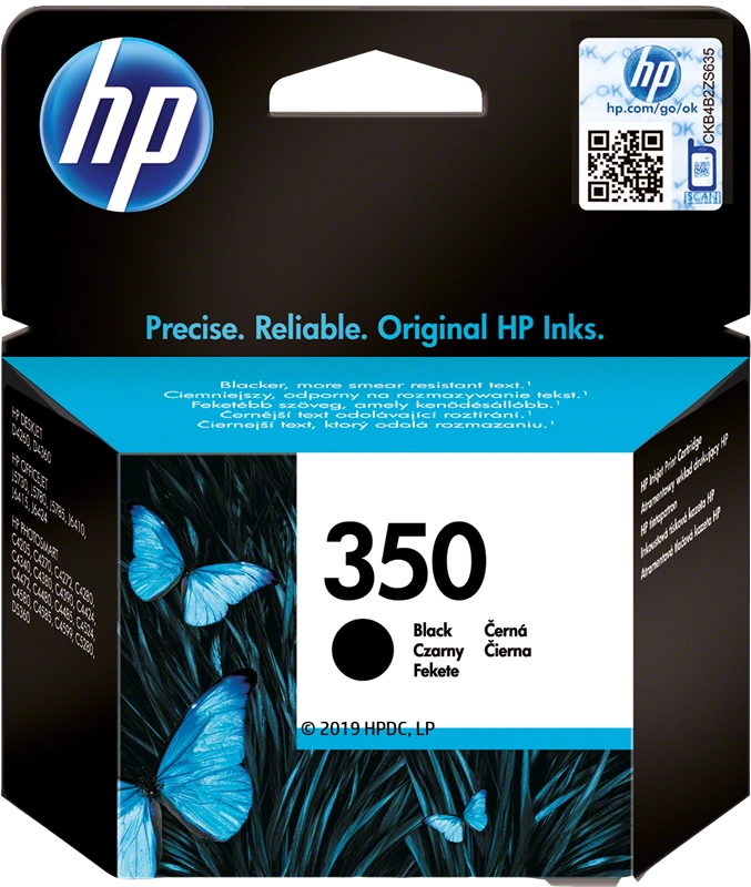 HP Cartuccia originale inchiostro nero 350