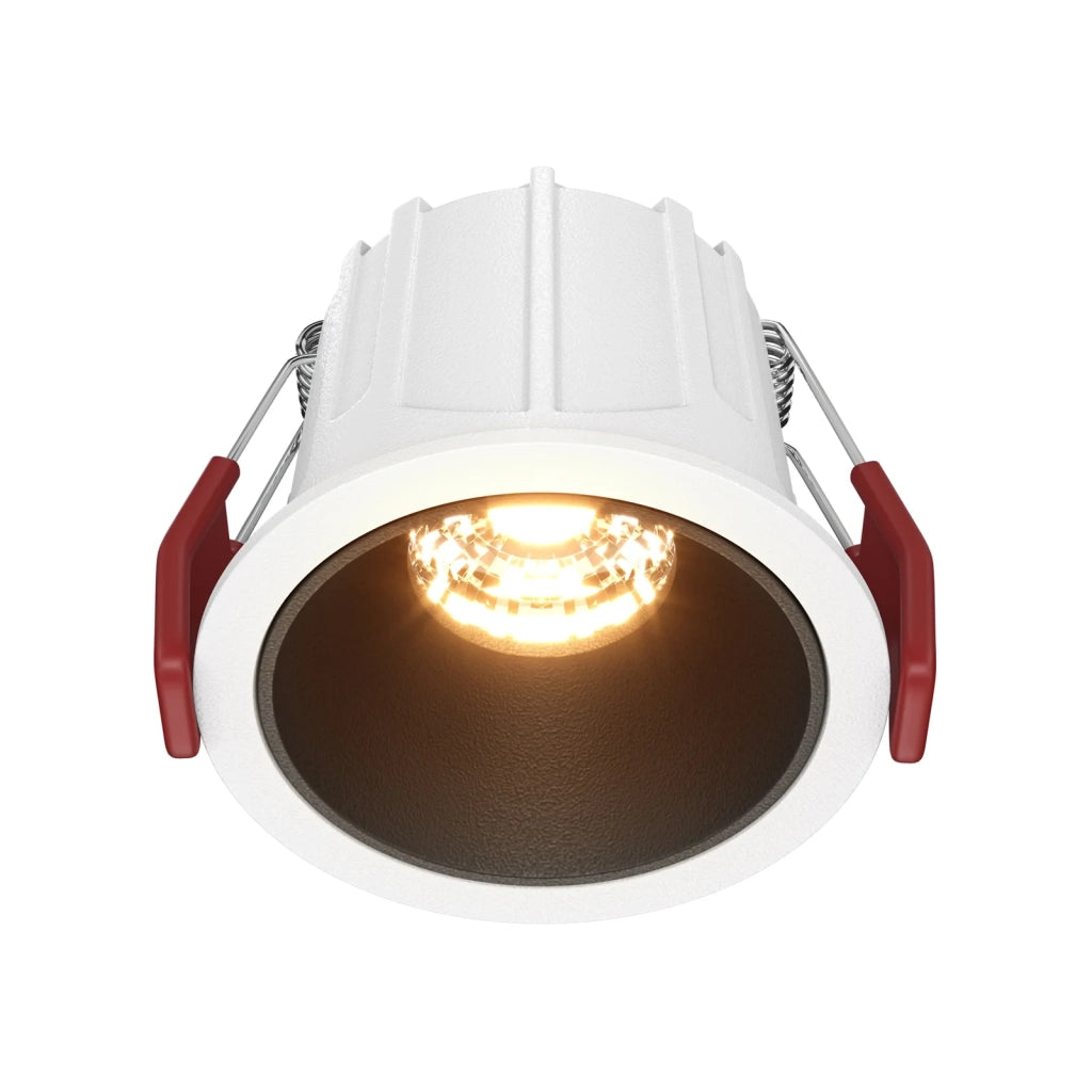 Maytoni Lampada da Incasso Alfa LED 1 luce LED integrato bianco alluminio
