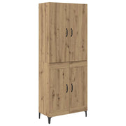 Credenza | Madia | Buffet da pranzo | Armadio da pranzo Rovere artigianale 69,5 x 34 x 180 cm
