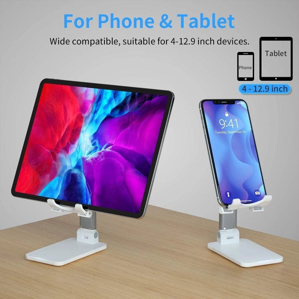 Trade Shop - Supporto Portacellulare Universale Regolabile Per Tablet Telefono Tavolo Q-zj304 -