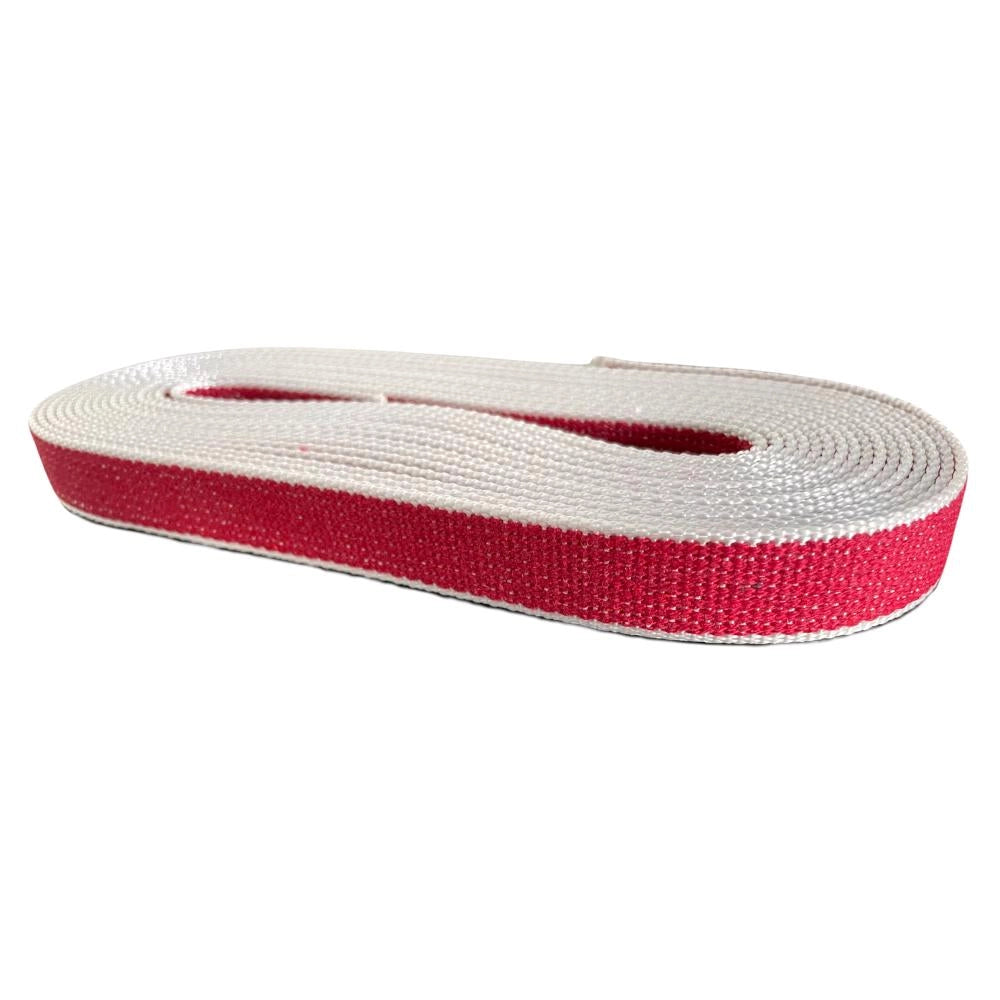 Cintino in cotone 22 mm per Tapparella Colore Rosso da 50 metri per finestre