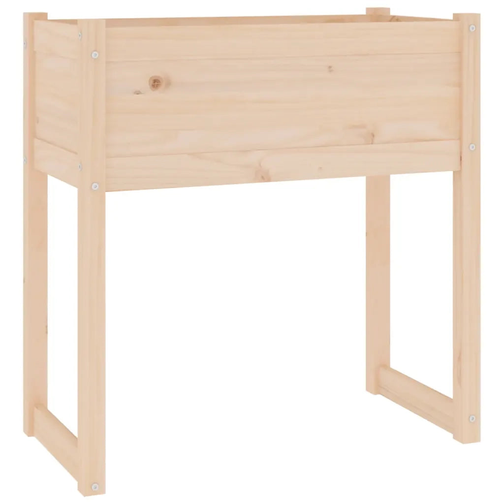 Fioriera 78x40x81 cm in Legno Massello di Pino 822132