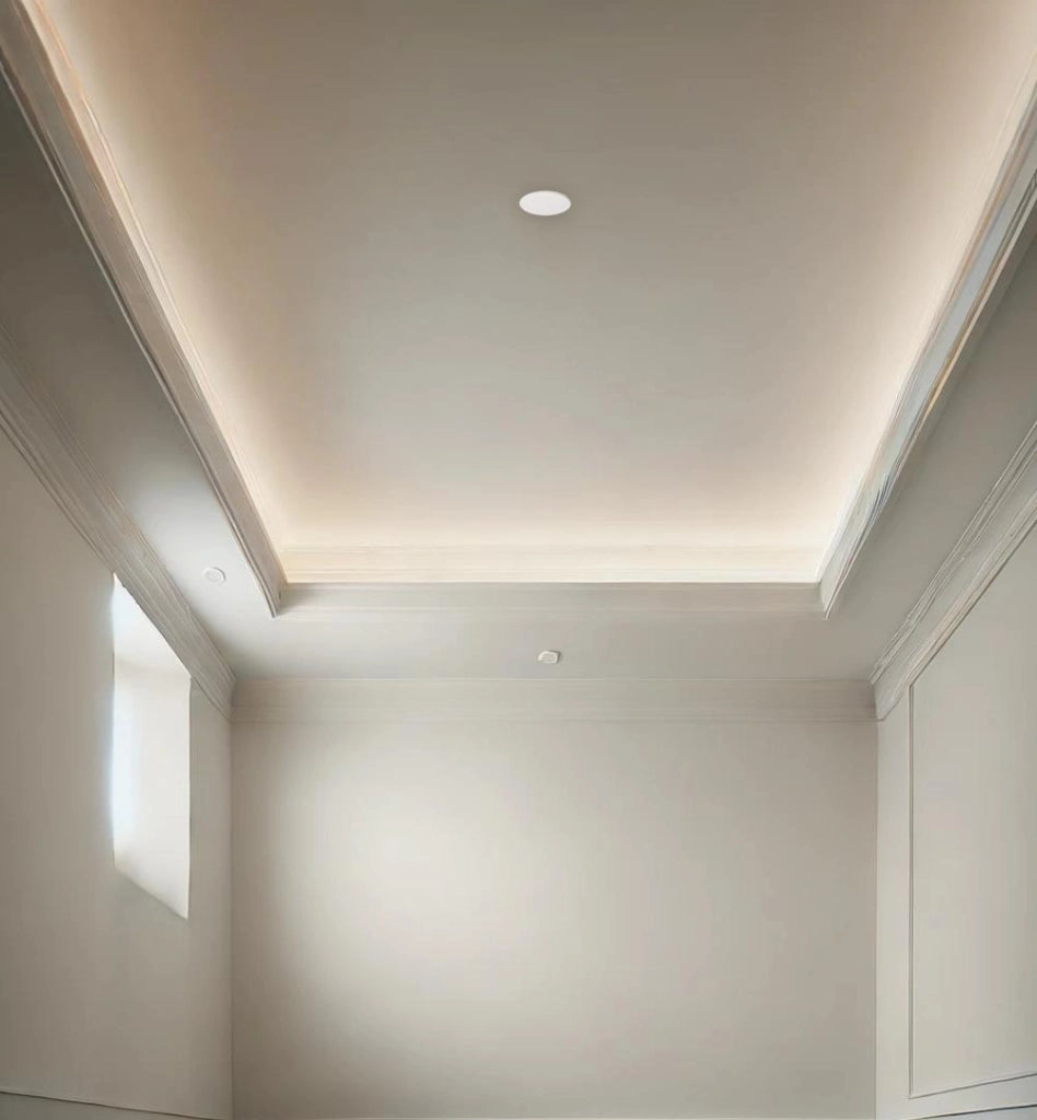 Sensore presenza PIR incasso soffitto bianco 3m 360° V-TAC