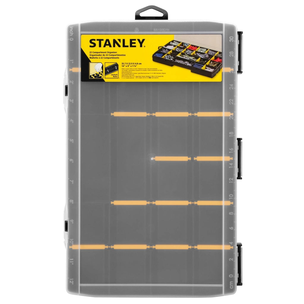 Cassetta Portaminuteria Organizer Basic 22 Scomparti 35,7 CMX22,9X4,8H