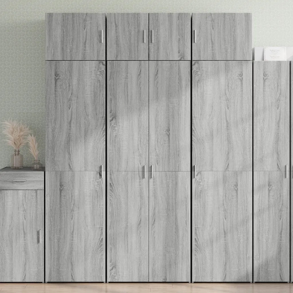 Armadietto Grigio Sonoma 70x42,5x225 cm in Truciolato 3281327