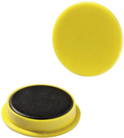 Magnetismo duraturo (21 mm, 210p) 6 pezzi gialli, per calendari, frigoriferi, ecc., 470204